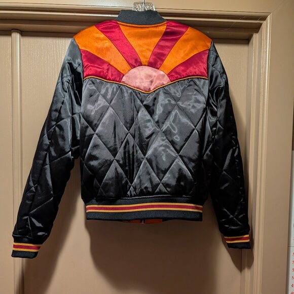 Classic Rock Couture Jackets & Blazers - Classic Rock Couture "Rising Sun" Bomber Jacket in Black